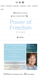 Mobile Screenshot of poweroffreedom.ca