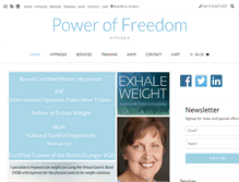 Tablet Screenshot of poweroffreedom.ca